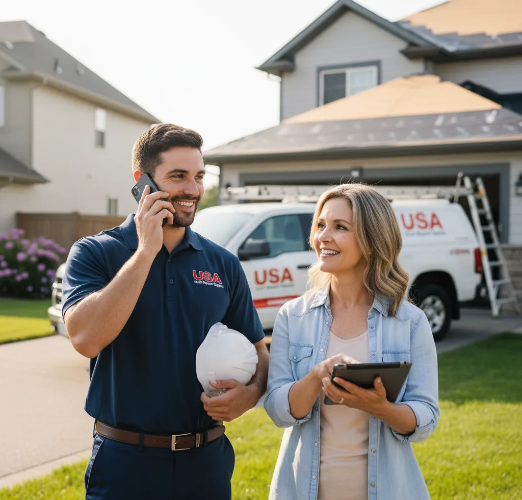 USA Roof Repair Experts customer support in Tolleson